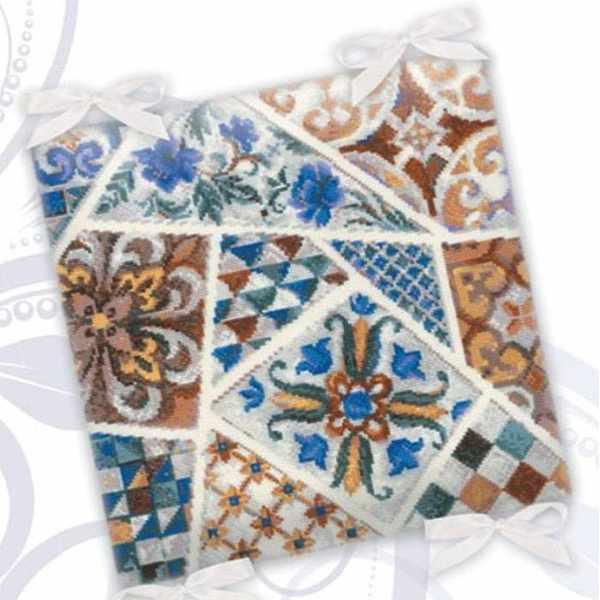 Набор для вышивания крестом Подушка «Мозаика»