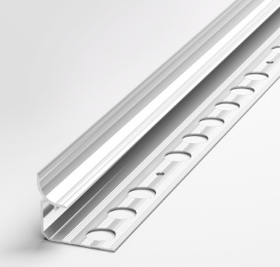 Профиль окантовочный внутренний ПК 06-12 серебро люкс до 12мм длина 2700мм