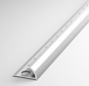 Профиль окантовочный С-образный ПК 13 алюминий без покрытия до 10,2мм длина 2700мм
