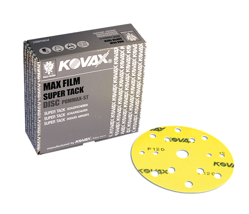 Абразивный круг Kovax Max Film 7 отверстий 152 мм Р120-600, фото 2