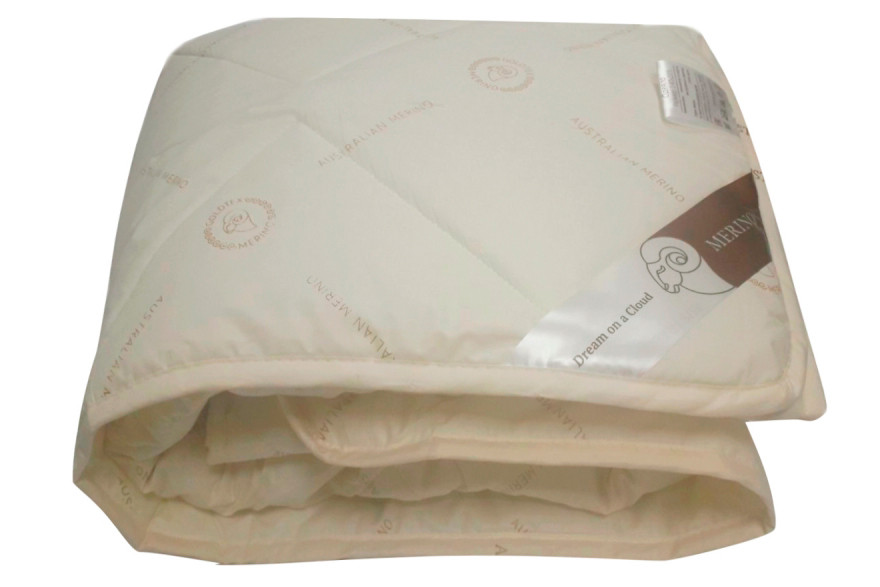 Облегченное одеяло "Австралийский меринос" Merino SOFT "Голдтекс" Евро (200х220) арт. 1037