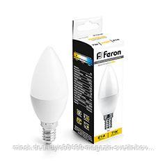 Лампа светодиодная : (7W) 230V E14 2700K, LB-3097