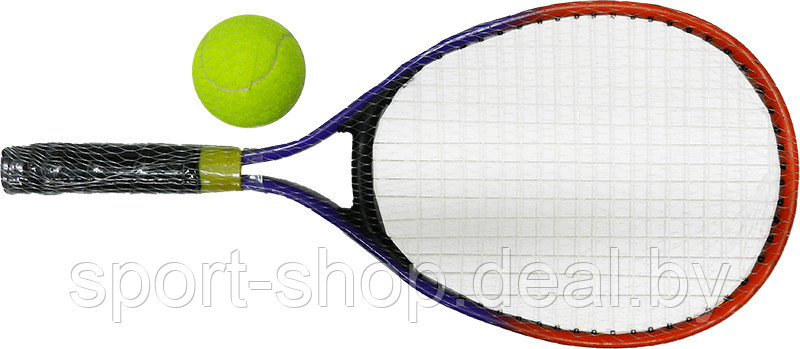 Ракетка и мяч для большого тенниса 19" R1022, ракетка для тенниса, ракетка для большого тенниса, теннис - фото 1 - id-p157438386
