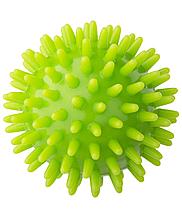 Мяч массажный STARFIT GB-601 7 см, зелёный, мячик массажный, мяч с шипами, мяч массажный маленький