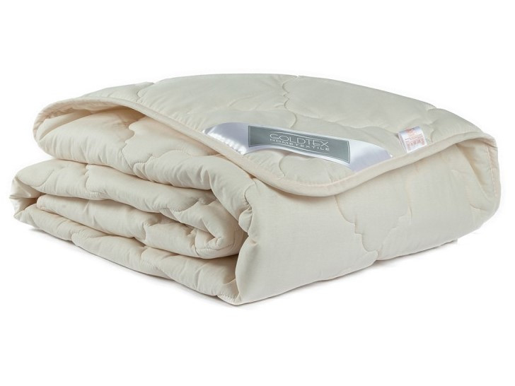 Облегченное одеяло из овечьей шерсти "Голдтекс" LUXE SOFT 1,5 сп. арт. 1009