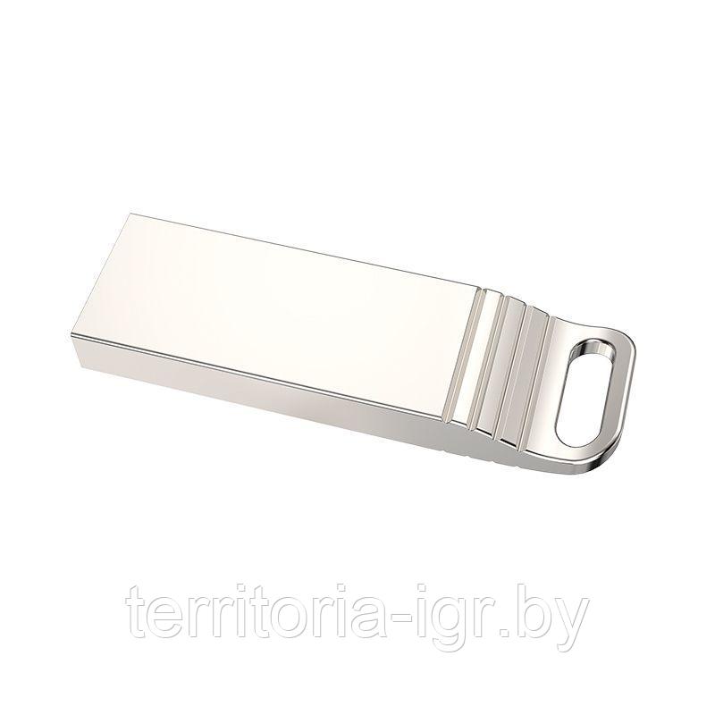 USB-накопитель 128GB BUD1 серебристый Borofone - фото 3 - id-p142634558