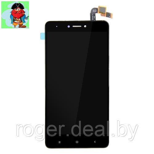 Экран для Xiaomi Redmi Note 4X с тачскрином, цвет: черный - фото 1 - id-p67602354