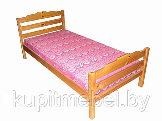 Кровать односпальная (массив сосны)