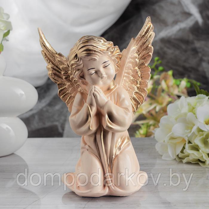 Статуэтка "Ангел с крыльями", бежевая, 27 см - фото 1 - id-p157574737