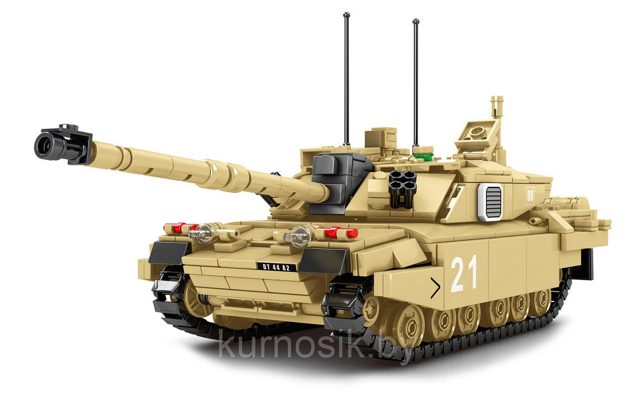 Конструктор SY Военный танк "Танк Challenger 2 FV 4034" 904 деталей (арт.0105) - фото 3 - id-p157575049