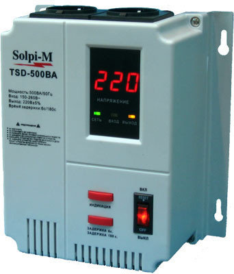 Стабилизатор напряжения SOLPI-M TSD-750BA, фото 2