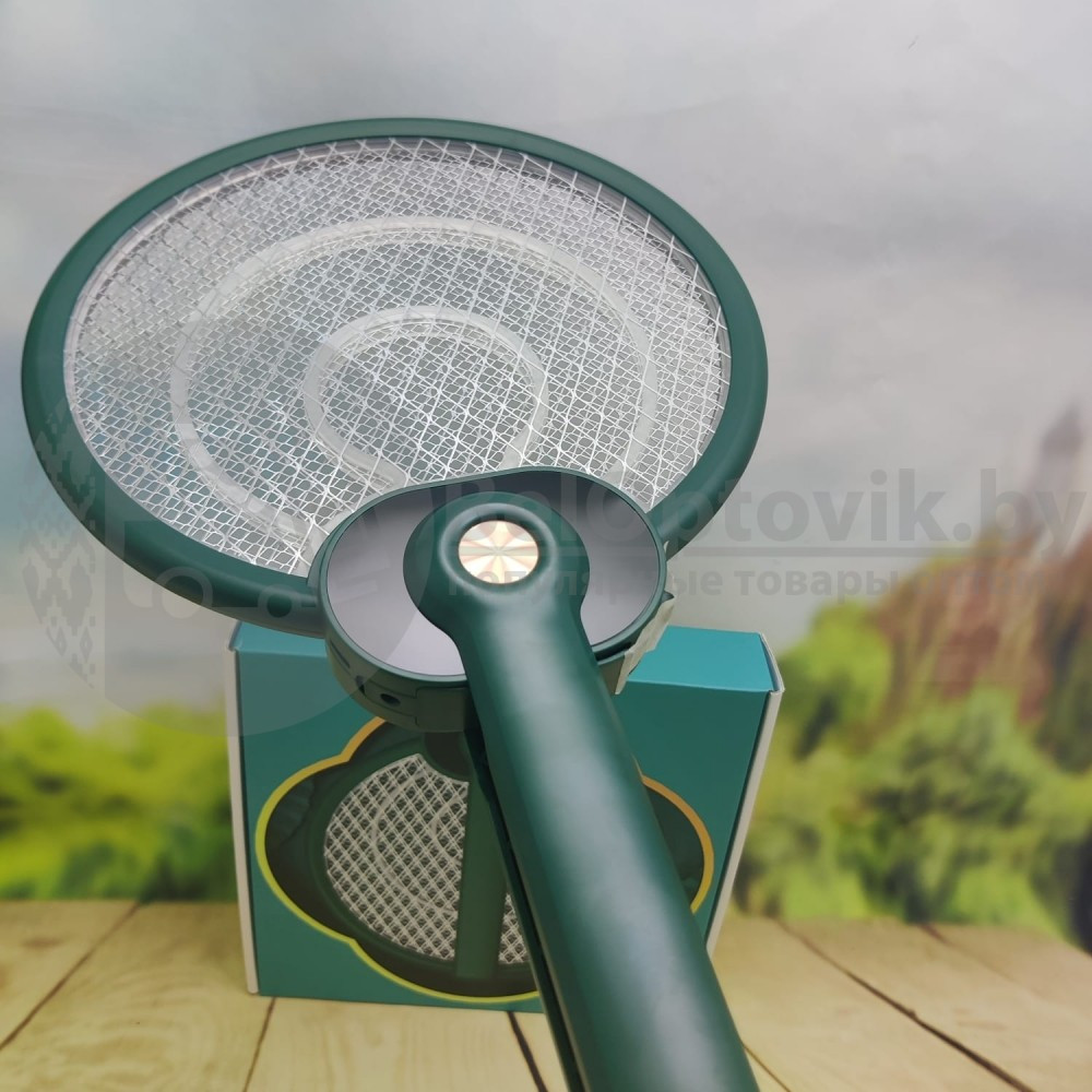 Мухобойка электрическая складная Electronic Mosquito Swatter от мух, комаров, москитов, мошек - фото 2 - id-p157261610