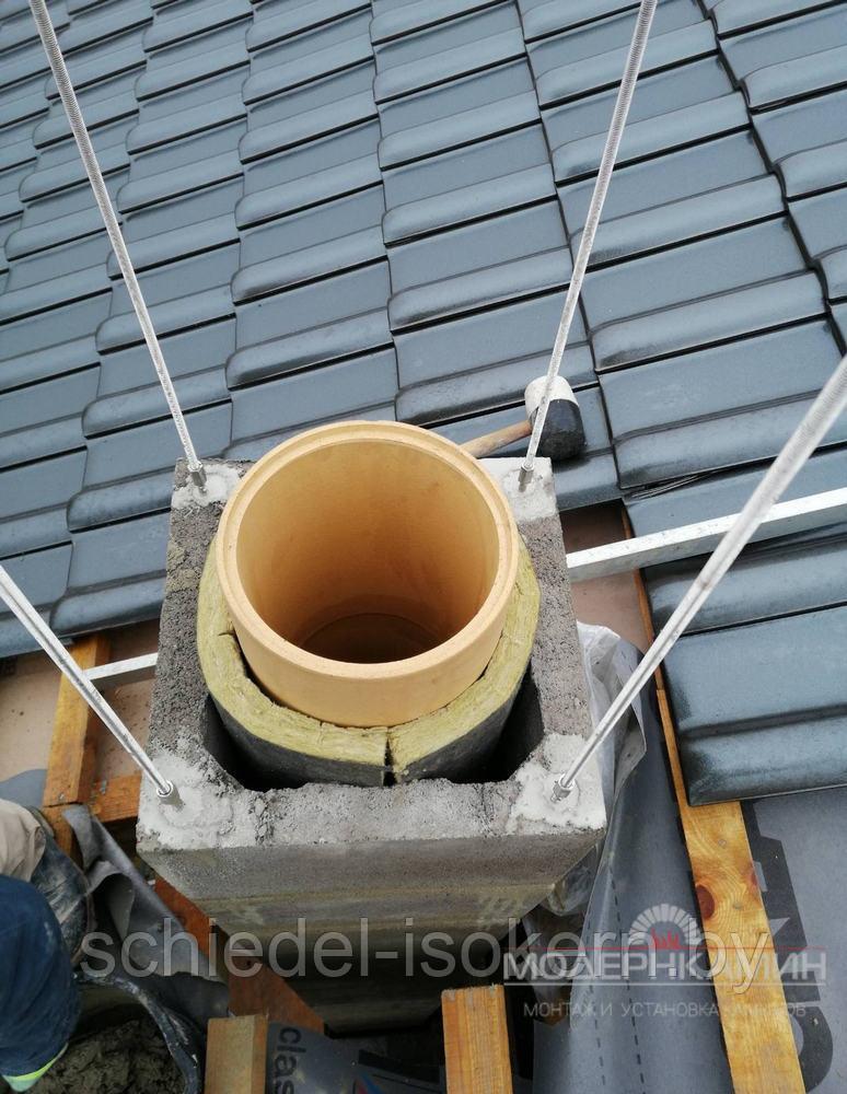 Модульный дымоход из керамики Belwent с вентканалом (D от 120 до 140,тр.45 или 90) - фото 2 - id-p144842654