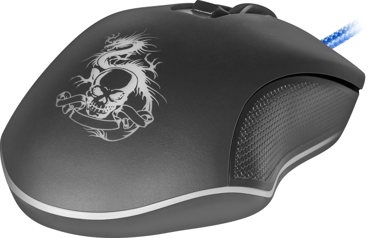 Проводная оптическая игровая мышь Defender Sky Dragon GM-090L + коврик, 6 кнопок, 800-3200 dpi - фото 3 - id-p157648460