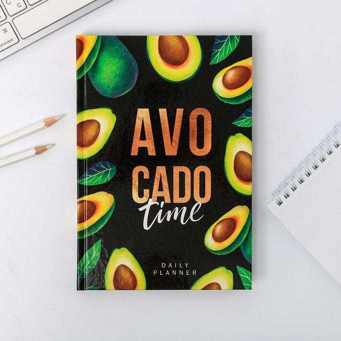 Ежедневник «Avocado Time» 160 листов А5 - фото 1 - id-p157654220