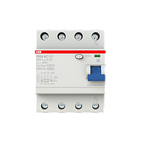 F204 AC-40/0,3 4P 40A 30MA 10KA 4M Выключатель диф. тока, 2CSF204001R3400