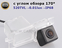 Камера заднего вида SsangYong Kyron, Korando, Action (до 2013 г.в.), Rexton Night Vision с углом обзора 170°
