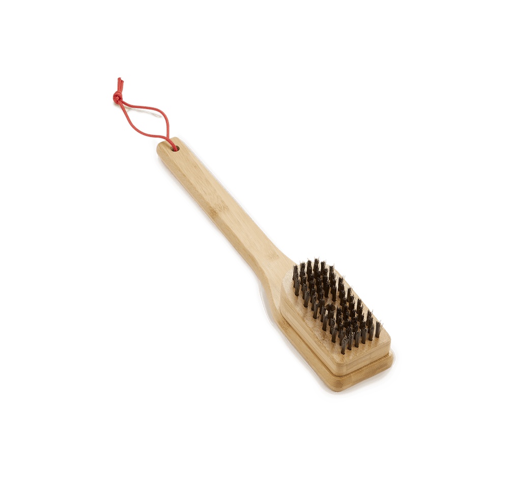 Щетка для гриля с бамбуковой ручкой,  30 см.