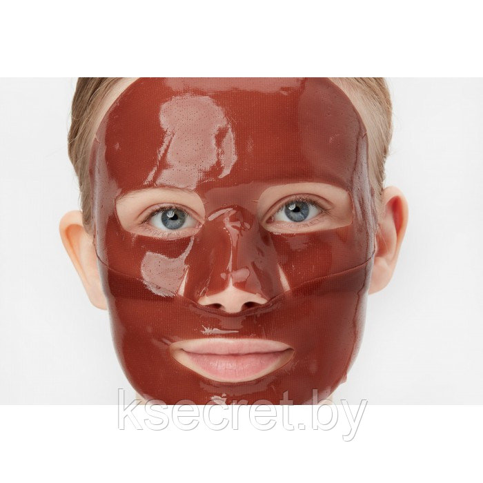 [PETITFEE] Гидрогелевая маска для лица КАКАО Cacao Energizing Hydrogel Face Mask - фото 4 - id-p157655062