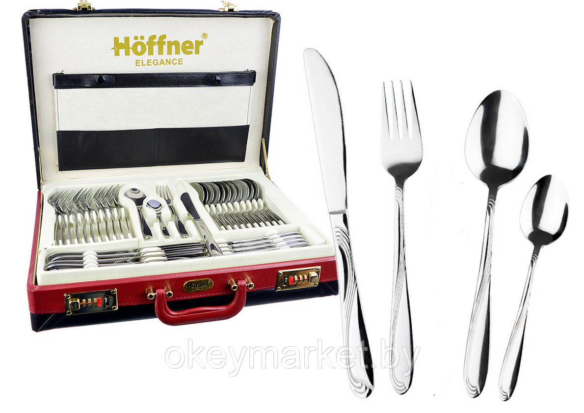 Набор столовых приборов Hoffner 72 элемента HF 2670, фото 2
