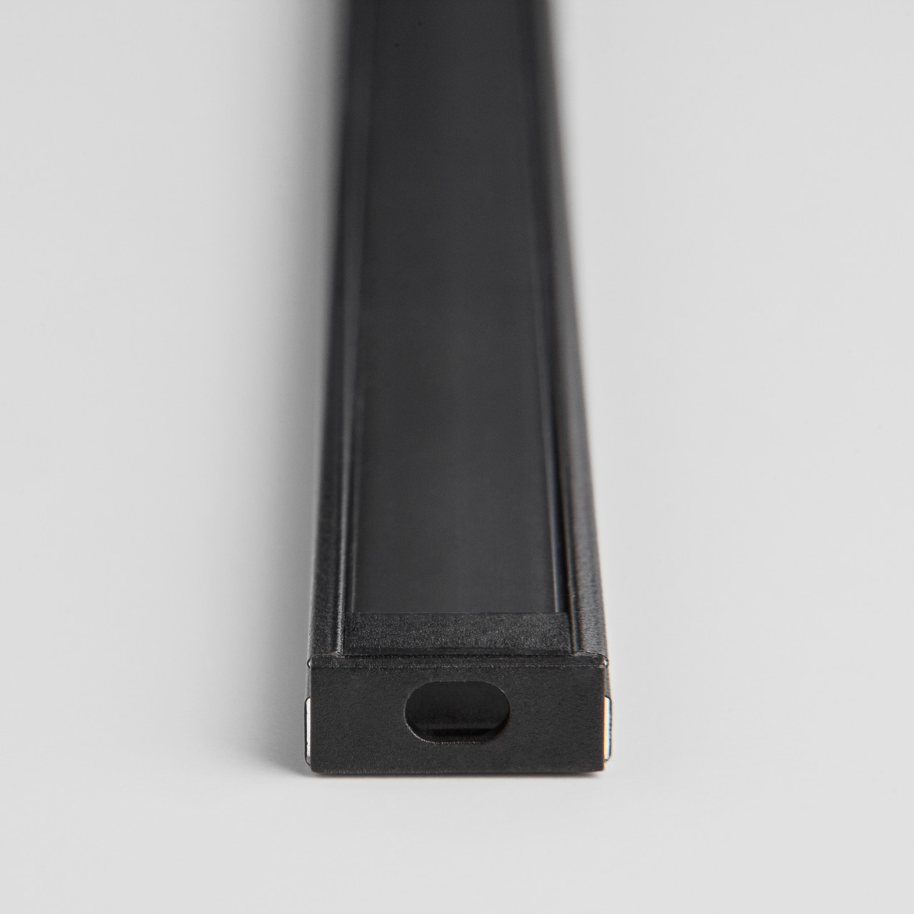 Накладной алюминиевый профиль черный/белый для светодиодной ленты LL-2-ALP006 - фото 3 - id-p157663420