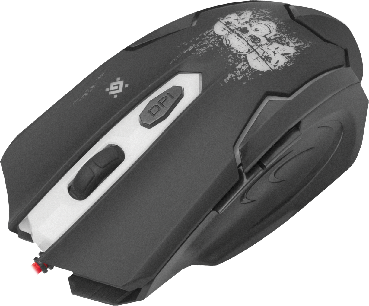 Проводная оптическая игровая мышь Defender Skull GM-180L + коврик, 6 кнопок, 800-3200 dpi - фото 6 - id-p157663668