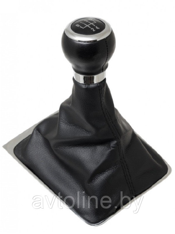 Ручка КПП VW PASSAT B6/CC 2005-2011 (5МКПП) KFX-38 с чехлом и рамкой 33165