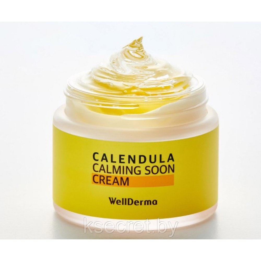 Успокаивающий двухфазный крем с календулой WELLDERMA Calendula Calming Soon Cream 80 мл - фото 3 - id-p157689917