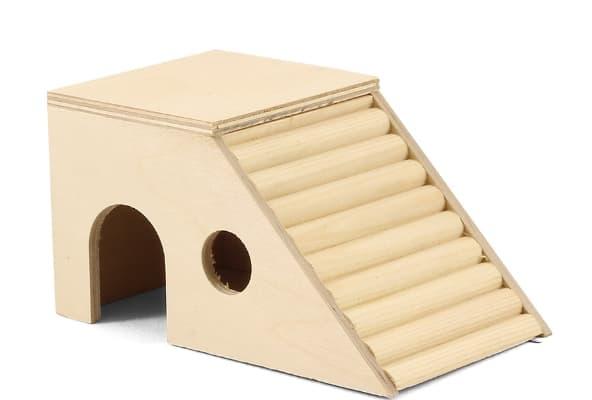 Домик-лестница для мелких животных 170*100*90 мм (42032022)