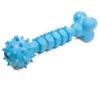 Игрушка для собак из цельной литой резины "Гантель креативная с колокольчиком" 160 мм (12191034)