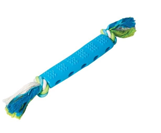 Игрушка для собак из термопласт. резины "Палка шипованная с верёвкой" 180/350 мм (12191151) - фото 1 - id-p157691892