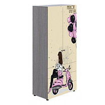 Шкаф с ящиками ШК-007 ФП Мийа 3 (варианты цвета, фотопечать) МК Стиль, фото 2