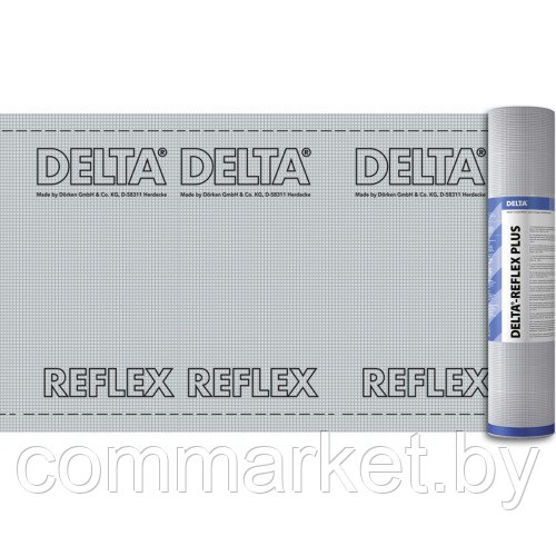 Пароизоляционная пленка с алюминиевым рефлексным слоем DELTA-REFLEX. - фото 1 - id-p157718005