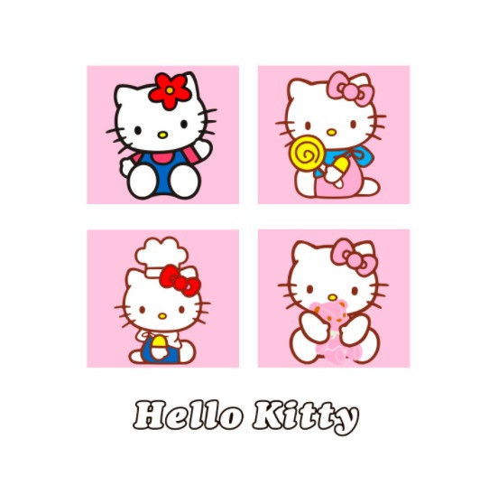 Термотрансфер на одежду "Hello Kitty"