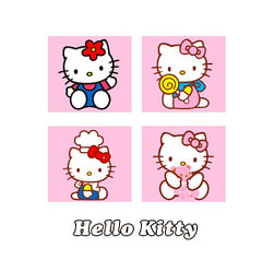 Термотрансфер на одежду "Hello Kitty"