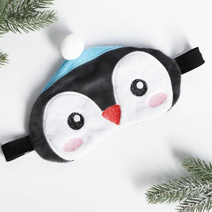 Подарочный набор «Пингвин» маска для сна+носочки - фото 3 - id-p157730813