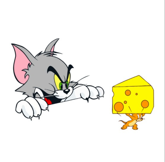 Термотрансфер на одежду "Tom & Jerry"