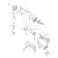 Кнопка выключателя для 9555NB(13), MAKITA (419566-3)