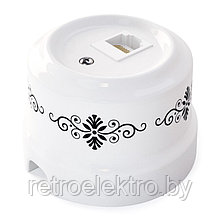 Розетка компьютерная RJ-45 6cat. Lindas, Орнамент №4