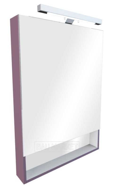 Зеркало-шкаф Roca The Gap 60 см фиолетовый (ZRU9302751) - фото 1 - id-p157752559