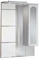 Зеркало-шкаф Акватон Эмилья 75 см белый, правый (1A011202EJ01R)