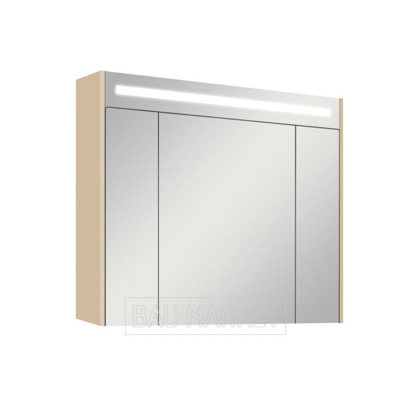 Зеркало-шкаф Акватон Блент 80 см кремовый (1A161002BLA70) - фото 1 - id-p157752580