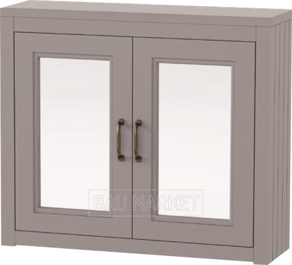 Зеркало-шкаф АКВА РОДОС Waterford 70 см серый мат (ОР0002960) - фото 1 - id-p157752584