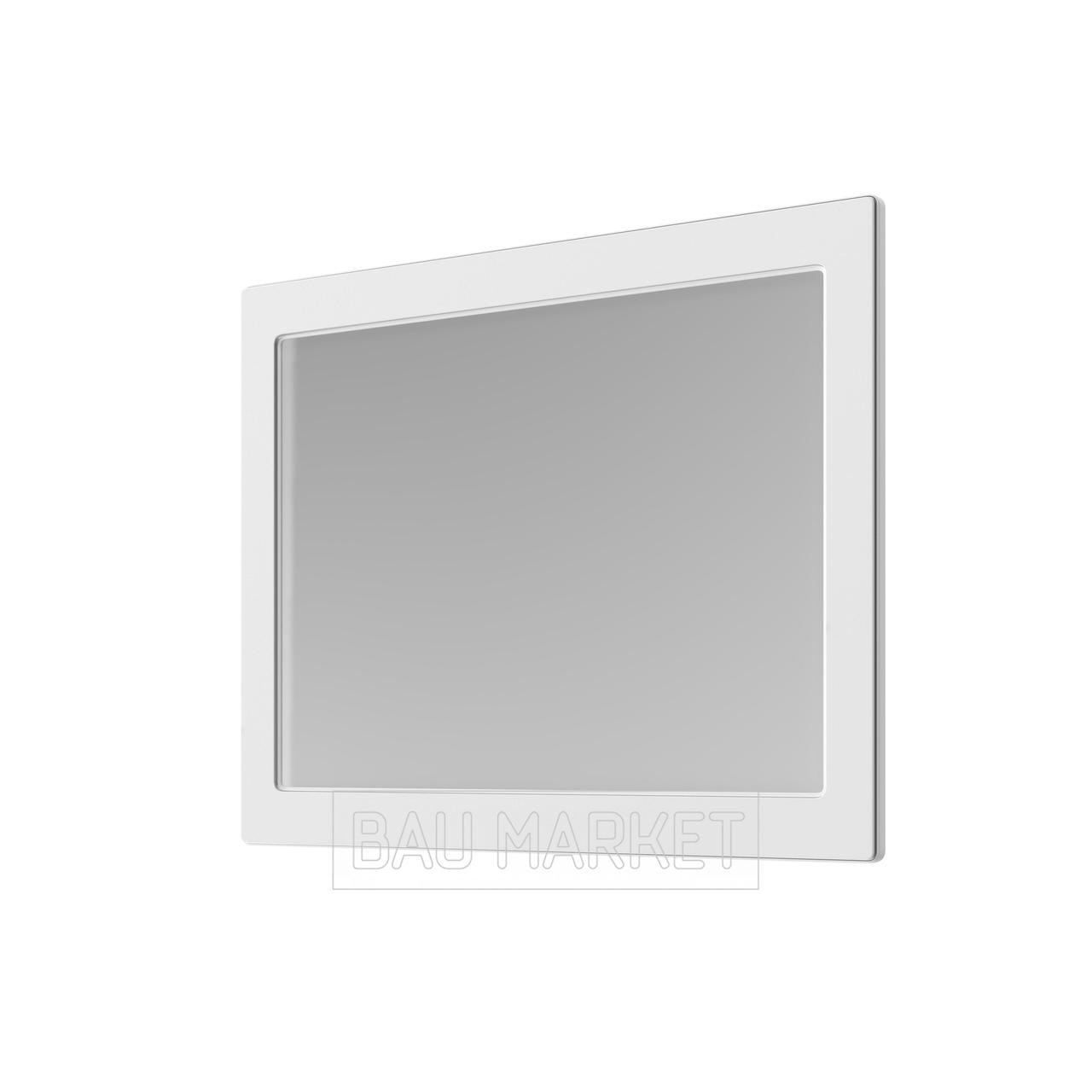 Зеркало АКВА РОДОС Беатриче 100 см белое, патина, хром (АР0001661) - фото 1 - id-p157752614