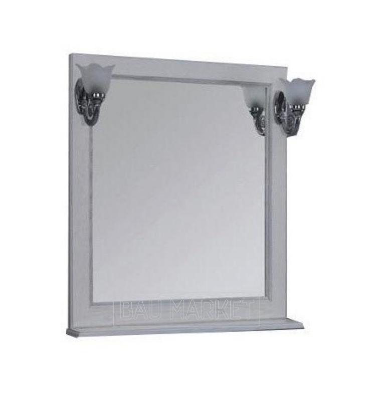 Зеркало Акватон Жерона 85 см белое серебро (1A1587K0GEM20) - фото 1 - id-p157752618