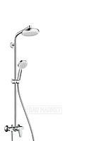 Душевая система Hansgrohe Crometta 160 1jet Showerpipe (27266400)