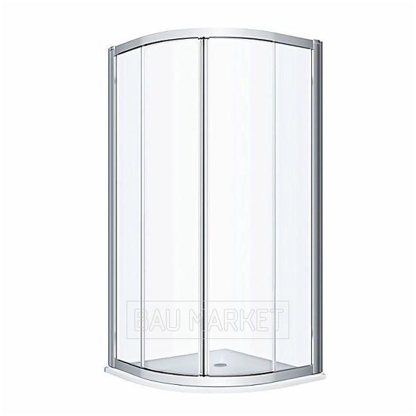 Душевая кабина Kolo GEO 90 см прозрачное стекло, хром/серебристый блеск, Reflex (560.121.00.3) - фото 1 - id-p157755860