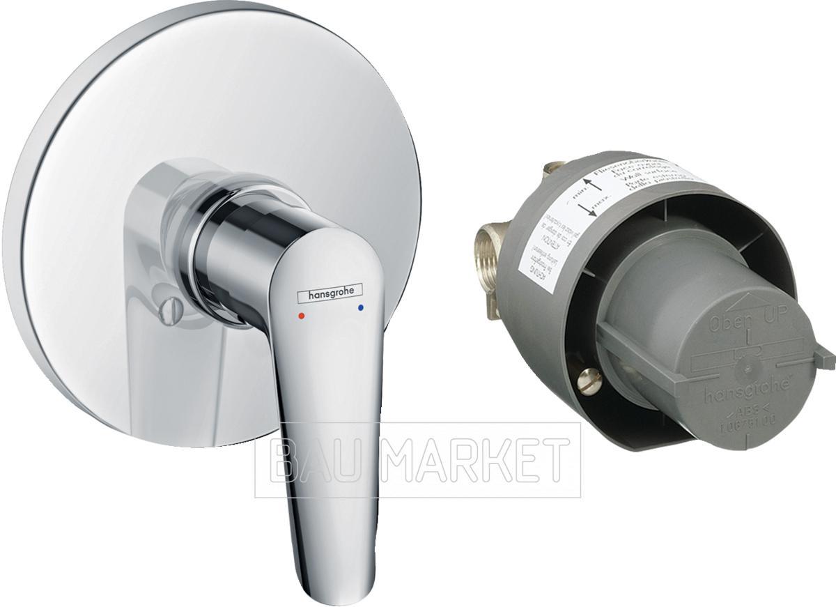 Смеситель скрытого монтажа Hansgrohe UP Set Logis E (71608000) - фото 1 - id-p157756902