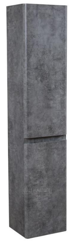 Шкаф-пенал АКВА РОДОС Акцент R подвесной, серый мрамор (АР0002715) - фото 1 - id-p157756943