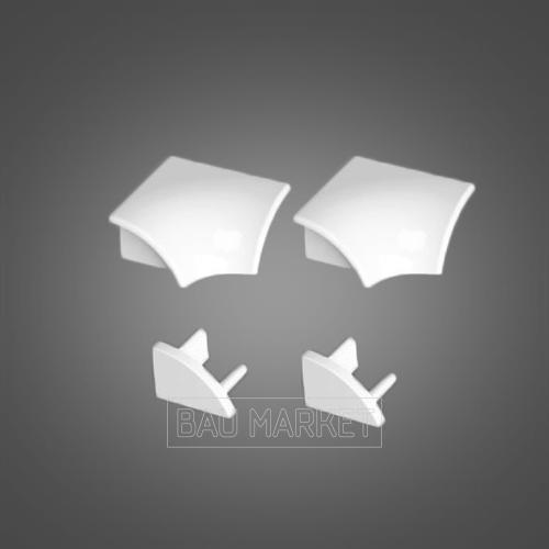 Ravak Набор заглушек для декоративной планки 6 (B440000001) - фото 1 - id-p157754753